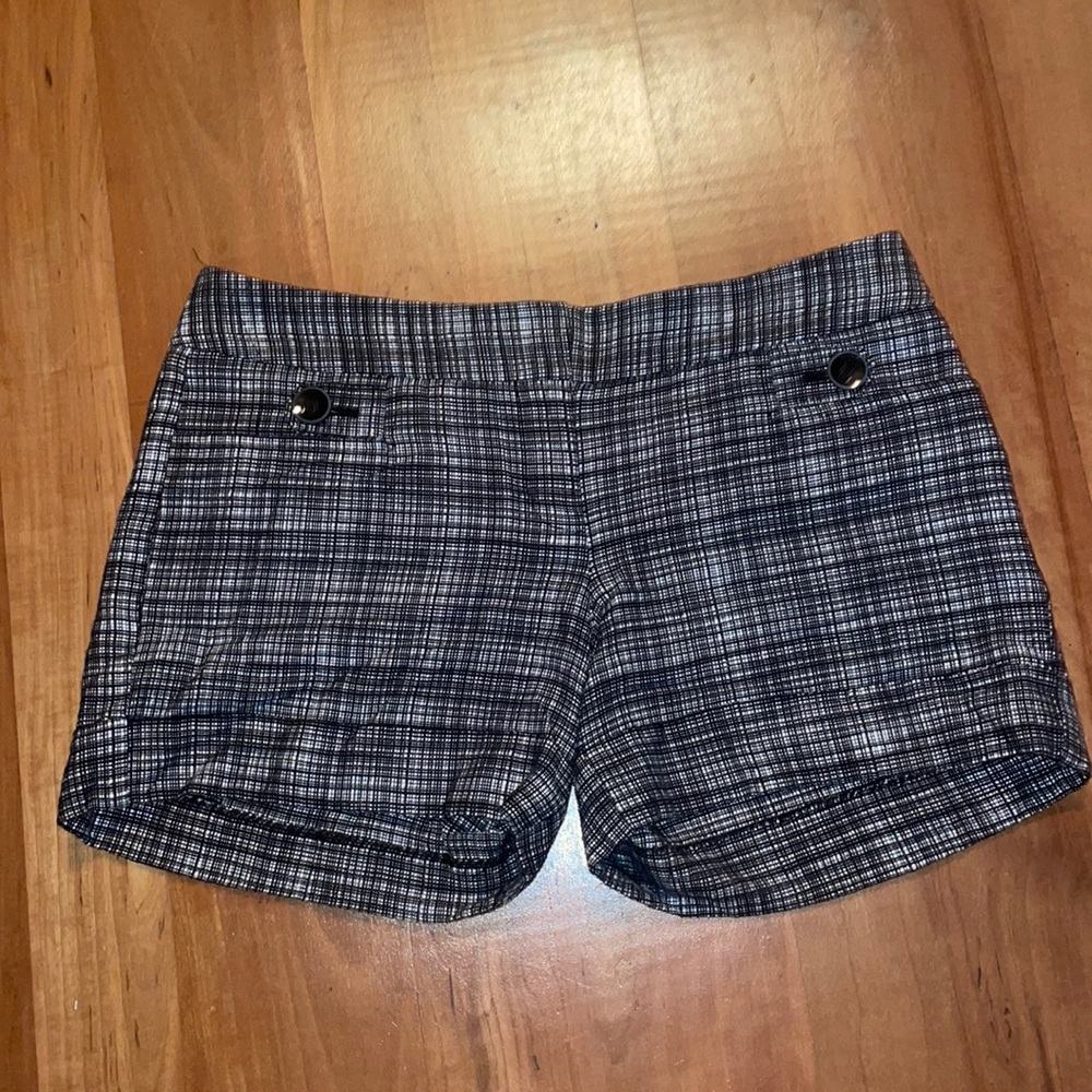 The Limited plaid shorts